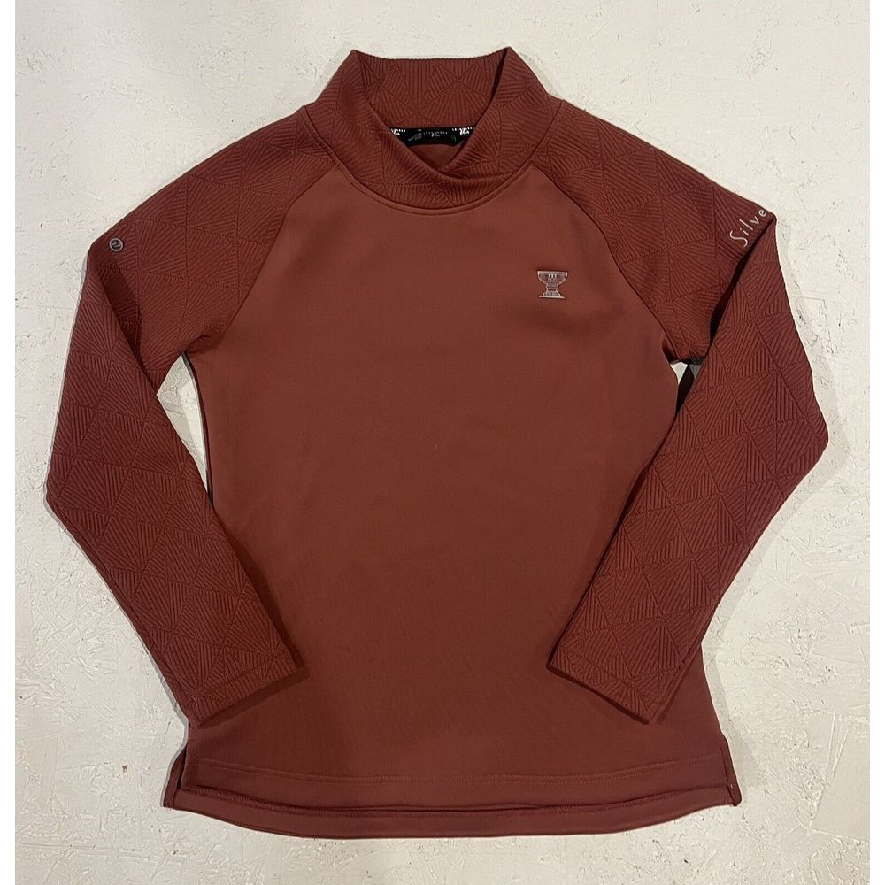 Levelwear Verve Women's Pink Pullover‎ Top Silverfish Size S Golf